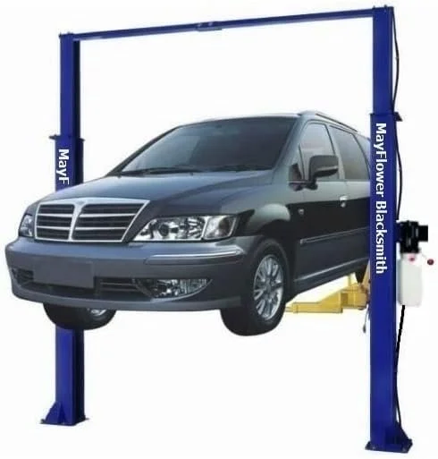 Mayflower Blacksmith Heavy Duty Clear Floor Two Post Lift Car lift CF 9000 lbs