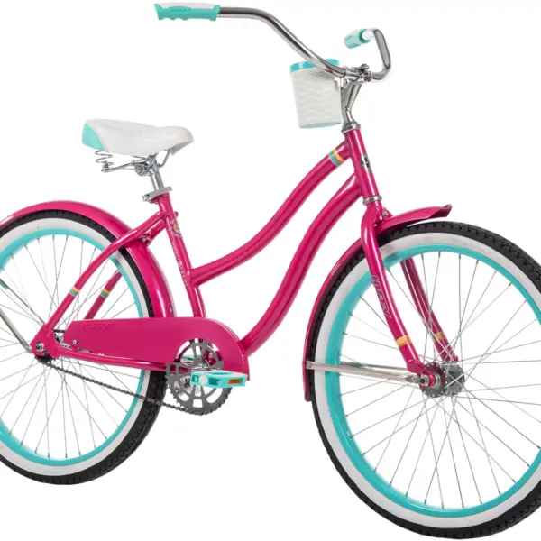 Huffy Women's Good Vibrations Perfect Fit 24” Cruiser Bike