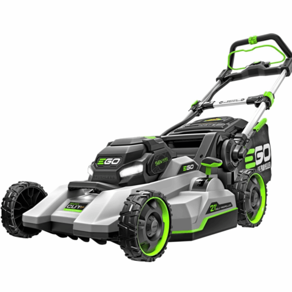 EGO Power+ Select Cut LM2156SP 21 in. 56 Volt Battery Self-Propelled Lawn Mower with 10Ah Battery and 700W Turbo Charger,Black